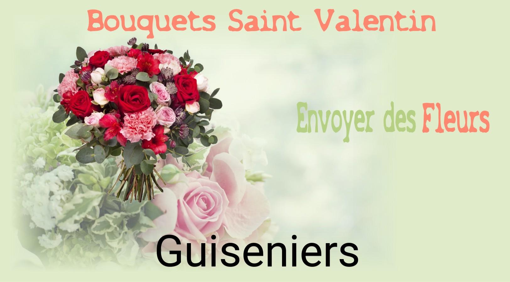 Roses de Saint-Valentin livrées à Guiseniers